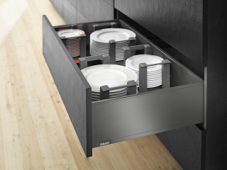 LEGRABOX pure 40кг L550 H177 высота C, серый орион