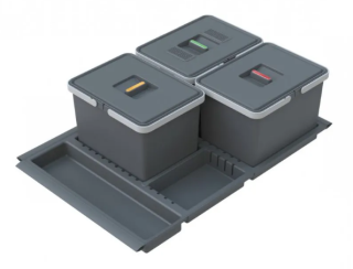 PTC22 08050 7F сист. сорт. 3*12л, серая