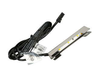 04.800.00.005 Клипса на полку 6-8мм 3LED, DC12V, 0,24Вт