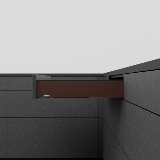 myLEGRABOX pure 40кг L500 H177 высота C, карбон.черн.матовый/Noble rust