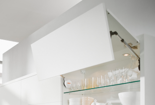 AVENTOS HF top 25/32, белые заглушки