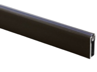 Труба прямоугольная, мокко, 12*32*3000