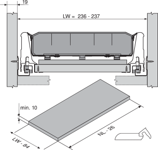 Z48.30B0I4 WANNE V4 IS/G (04545680)