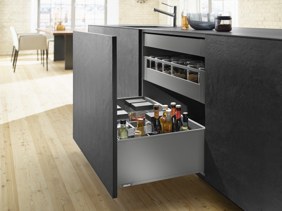 LEGRABOX pure 40кг L500 H241 высота F, серый орион