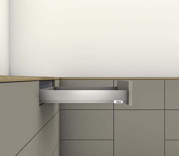 MERIVOBOX L450 высота N, индиум серый матовый