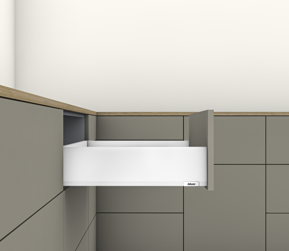 MERIVOBOX L500 высота K, белый шелк матовый