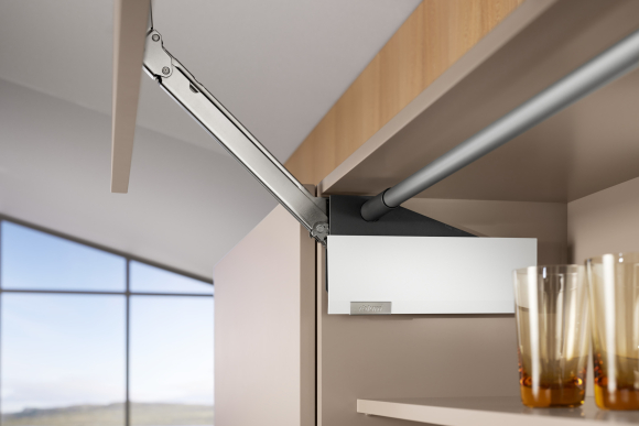 AVENTOS HL top  22/32 белые заглушки