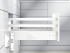 TANDEMBOX antaro L450 H83 c 2 релингами, белый шелк