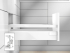 TANDEMBOX antaro L450 H83 с 1 релингом B, белый шелк