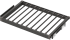 Полка выдвижная для брюк, 600мм, мокко, 564*485*55